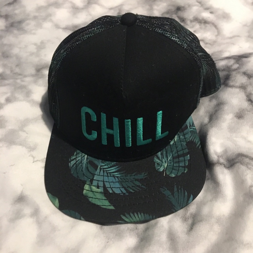 Flat bill chill hat